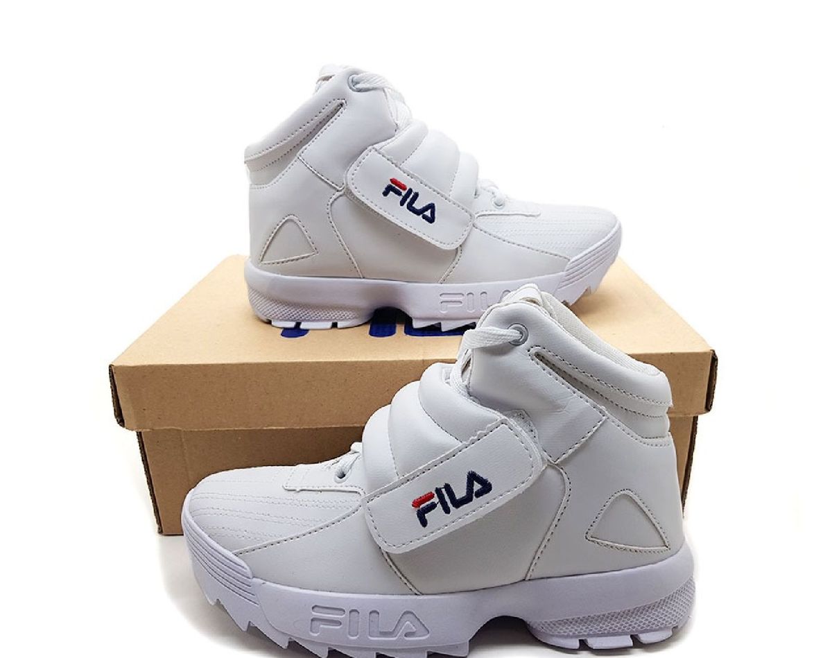 tenis botinha feminino fila