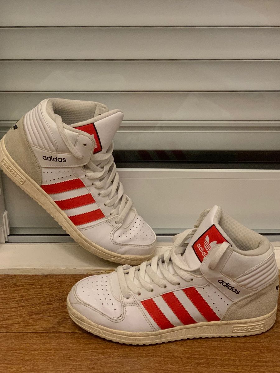 adidas superstar cano alto masculino