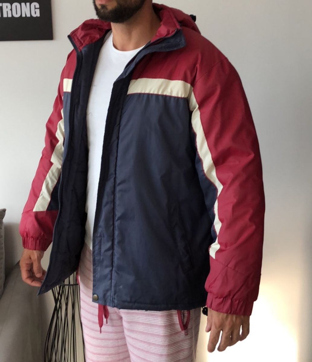 casaco poliester masculino