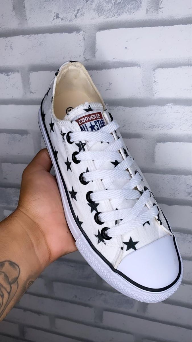 all star branco novo