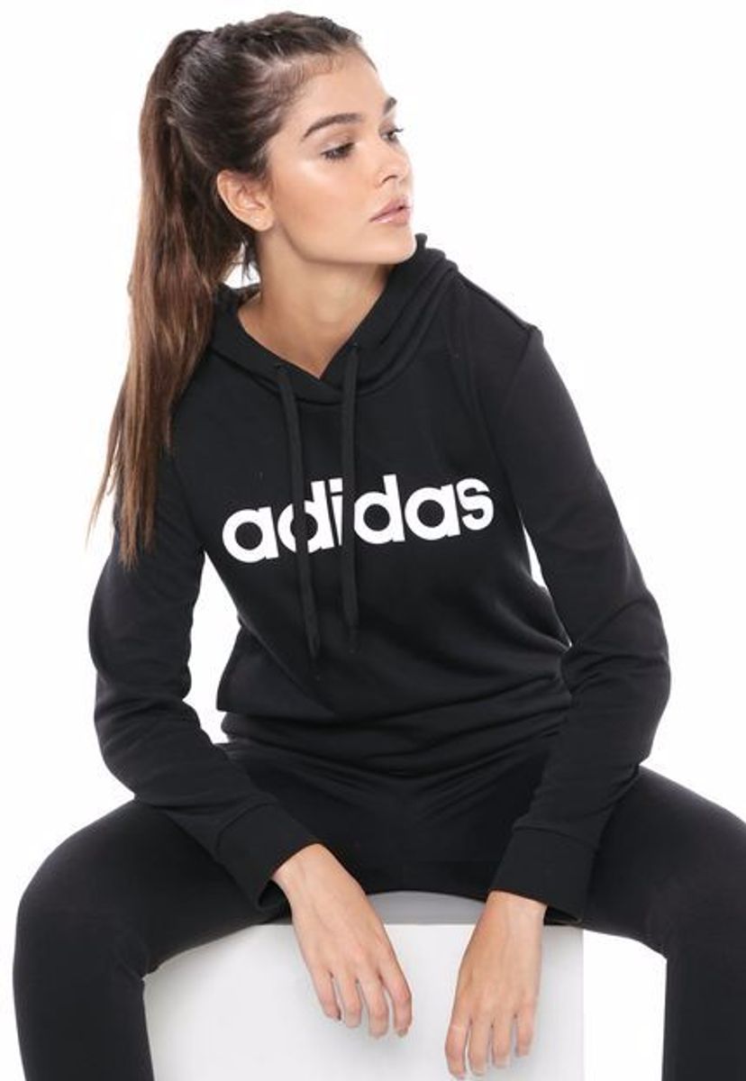 moletom fechado feminino adidas