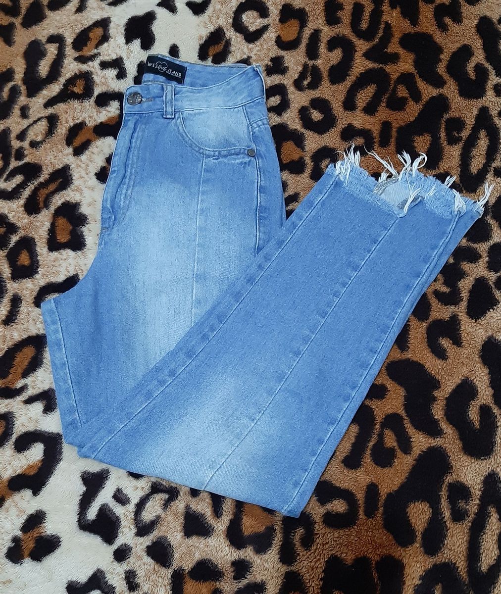 como desfiar barra de calca jeans