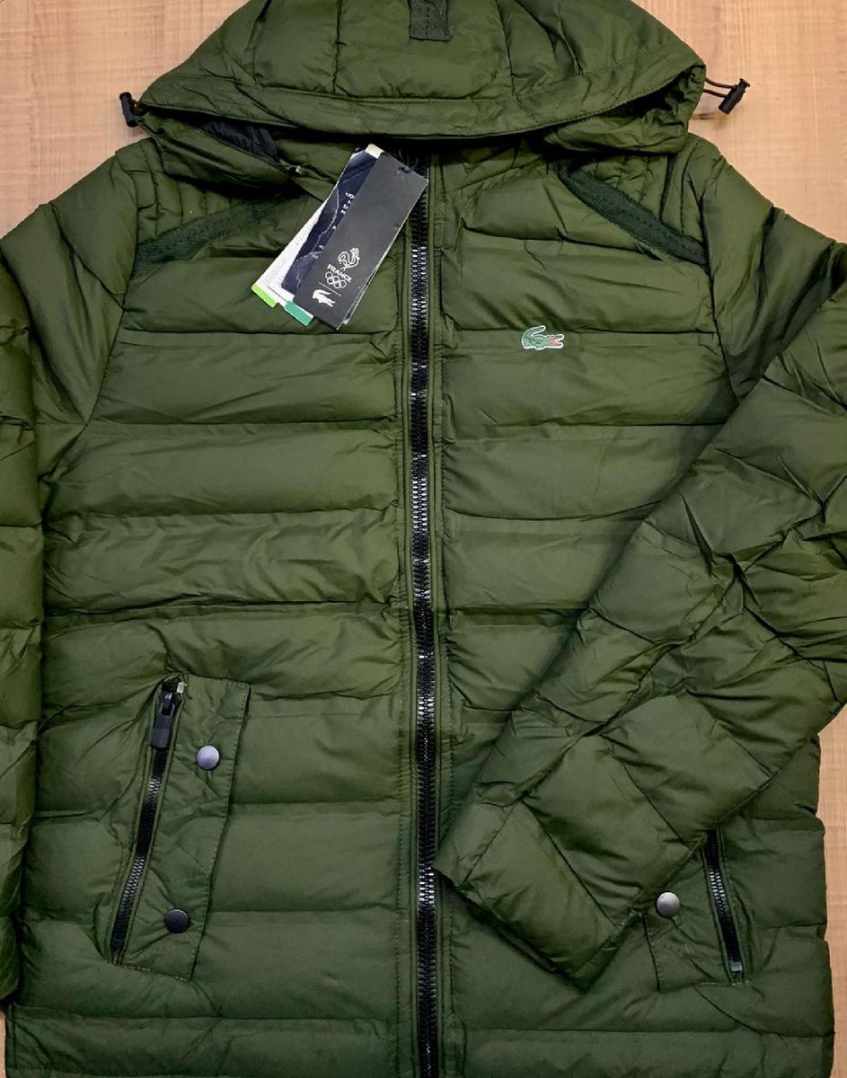 jaqueta nylon lacoste