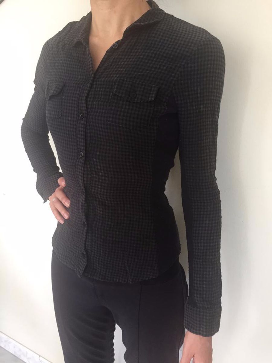 cardigan com camisa social
