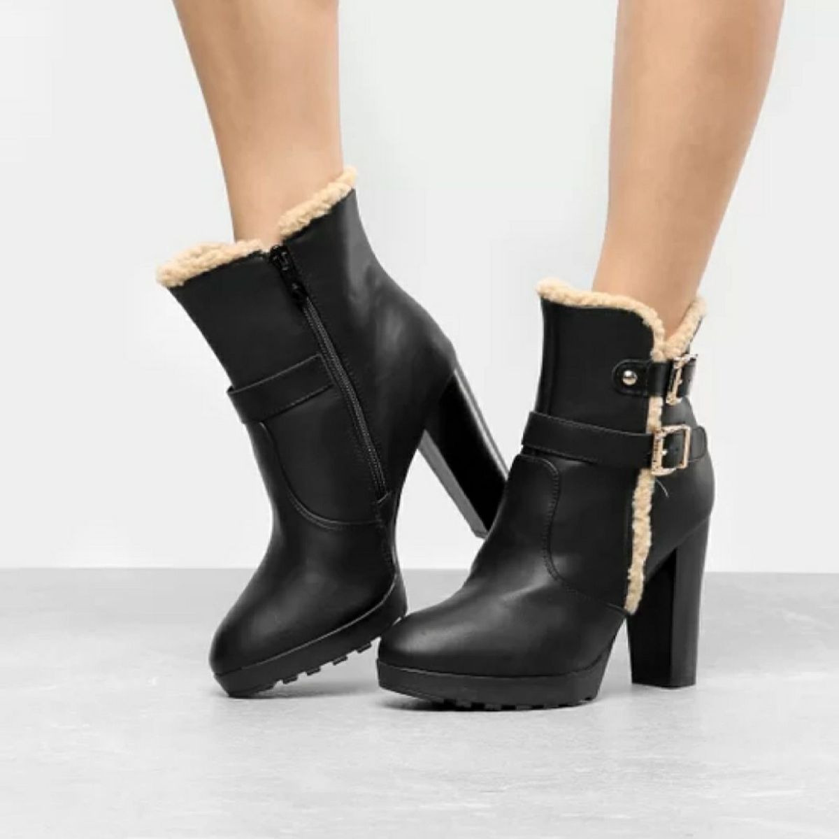 bota tratorada cano medio