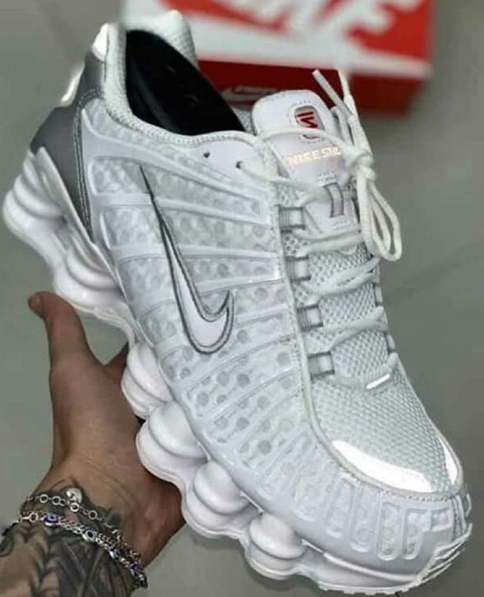 tenis nike 12s molas branco