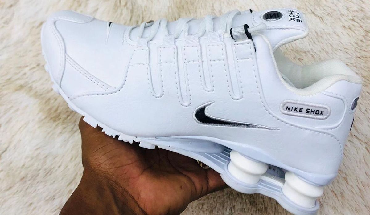 nike shox nz branco original