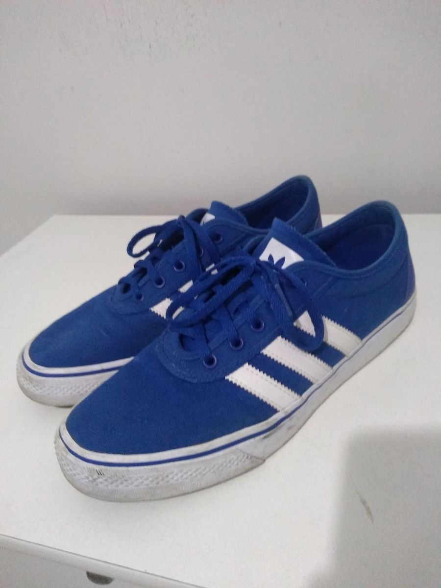 tenis adidas skateboarding azul