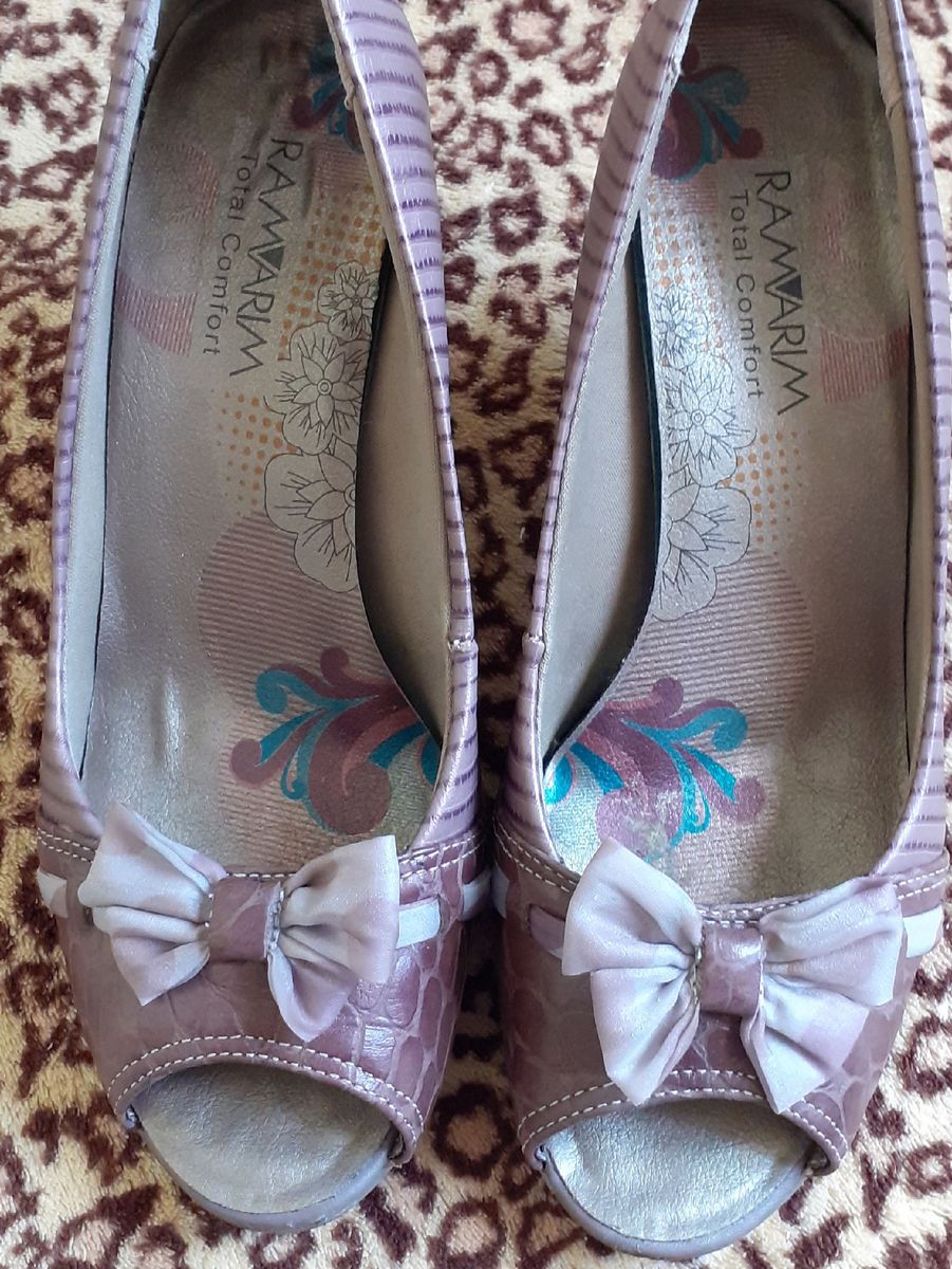 sapatos femininos ramarim total comfort