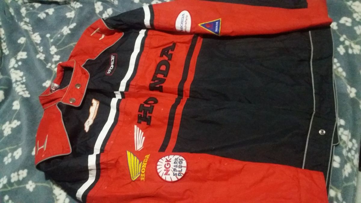 jaqueta motoqueiro honda