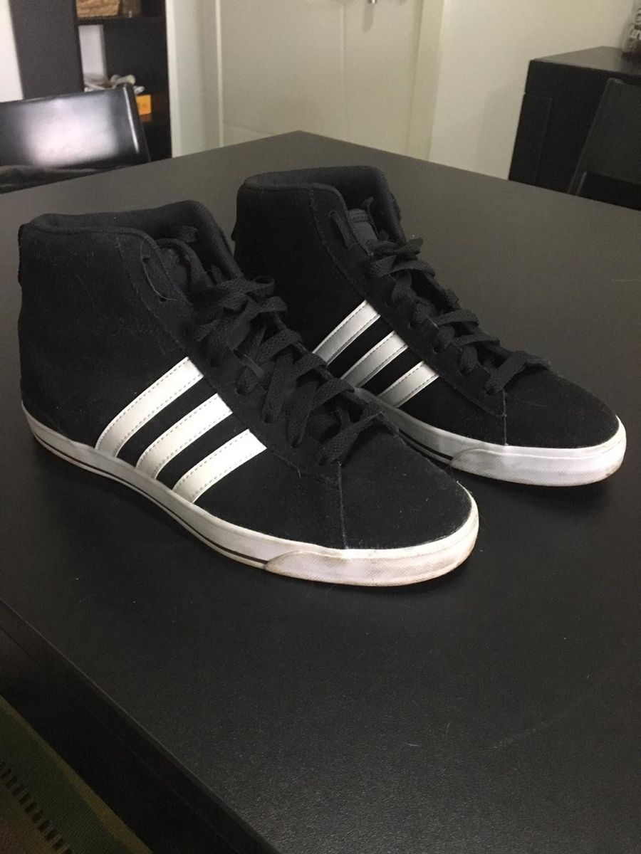 tênis couro adidas skateboarding vrx low preto