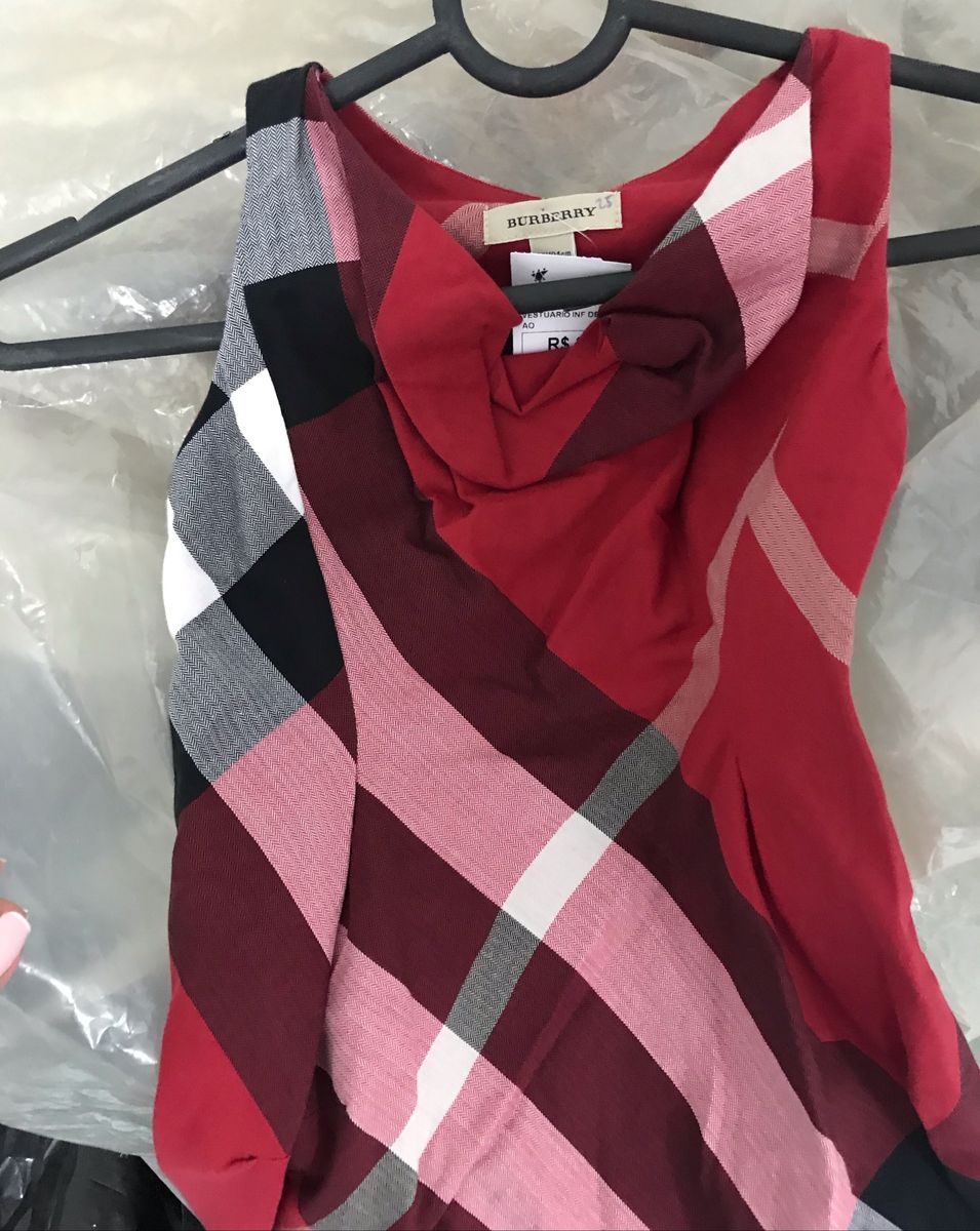 roupas burberry infantil