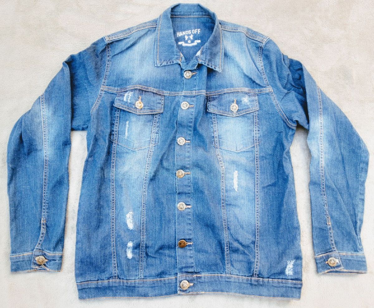 jaqueta jeans masculina vintage