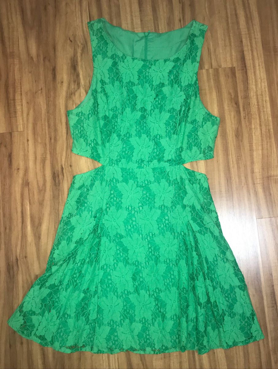 vestido renner verde