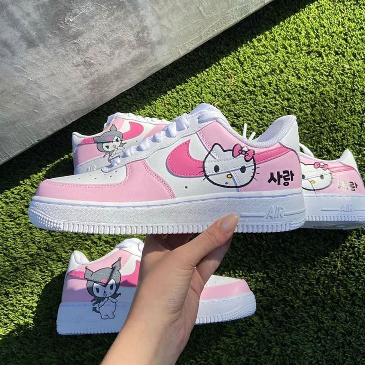 hello kitty custom air force 1