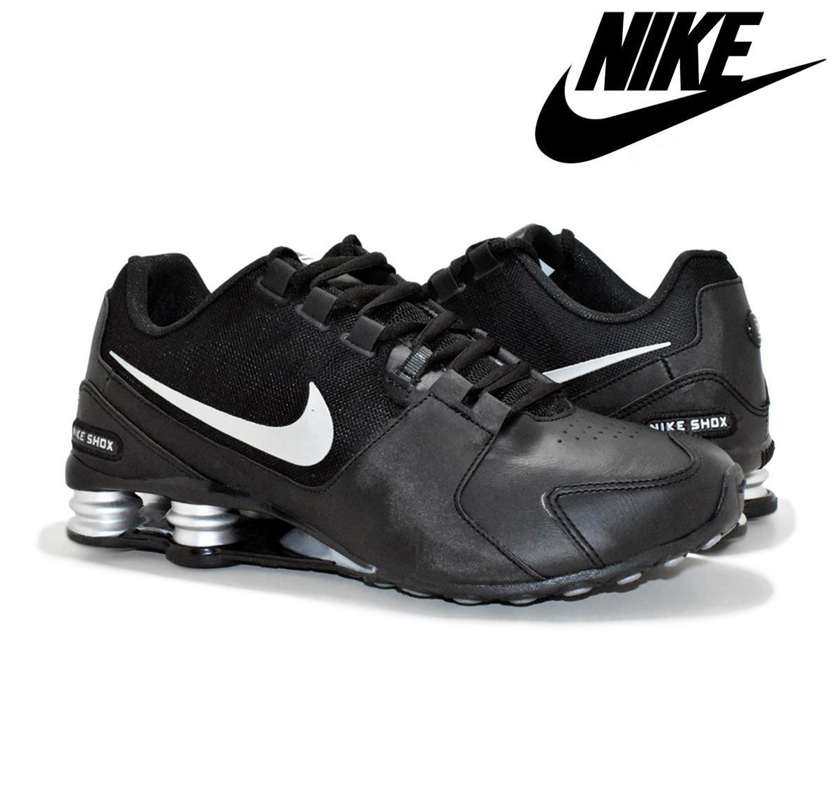 nike shox avenue cinza