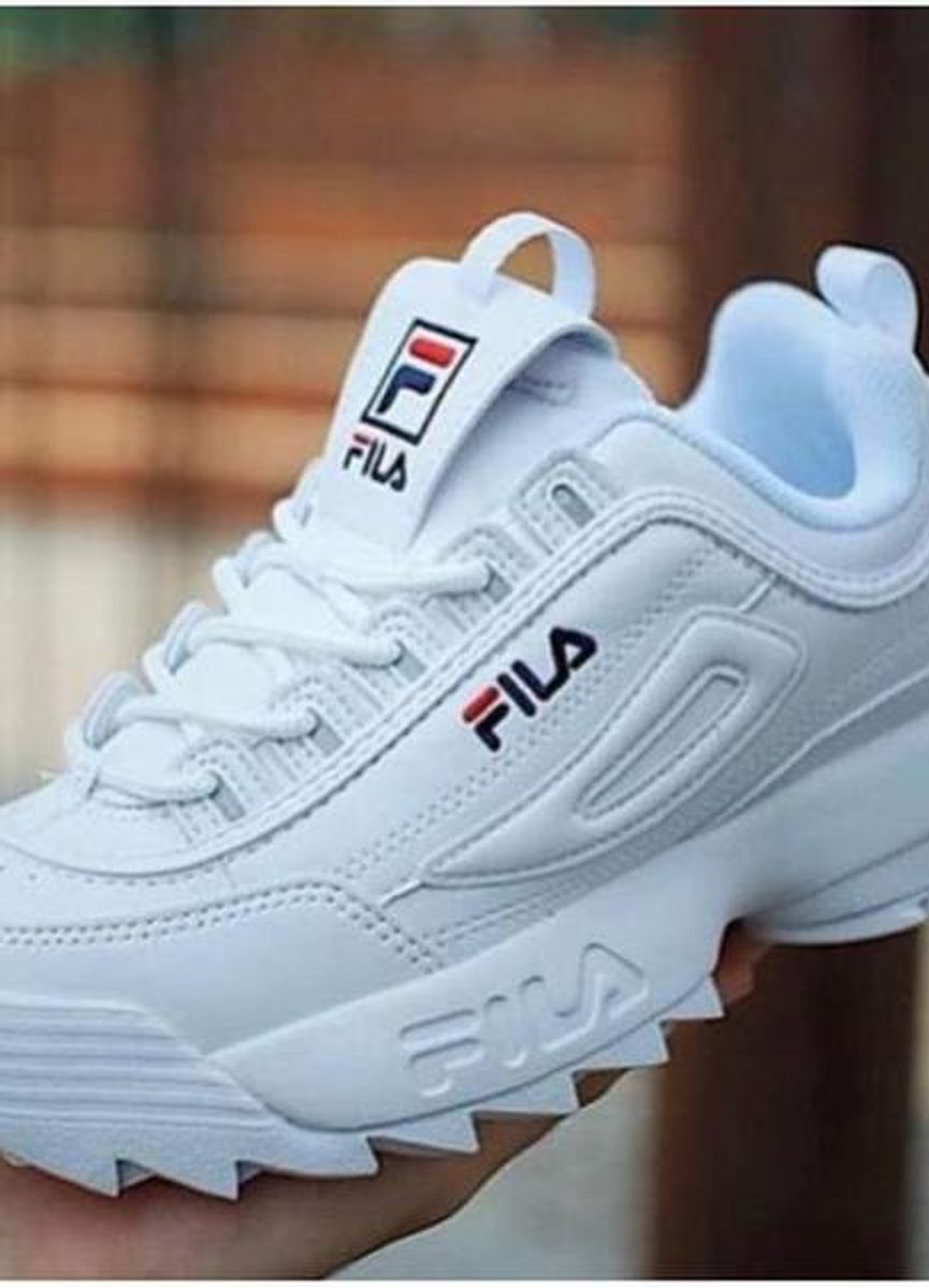 tênis feminino fila branco