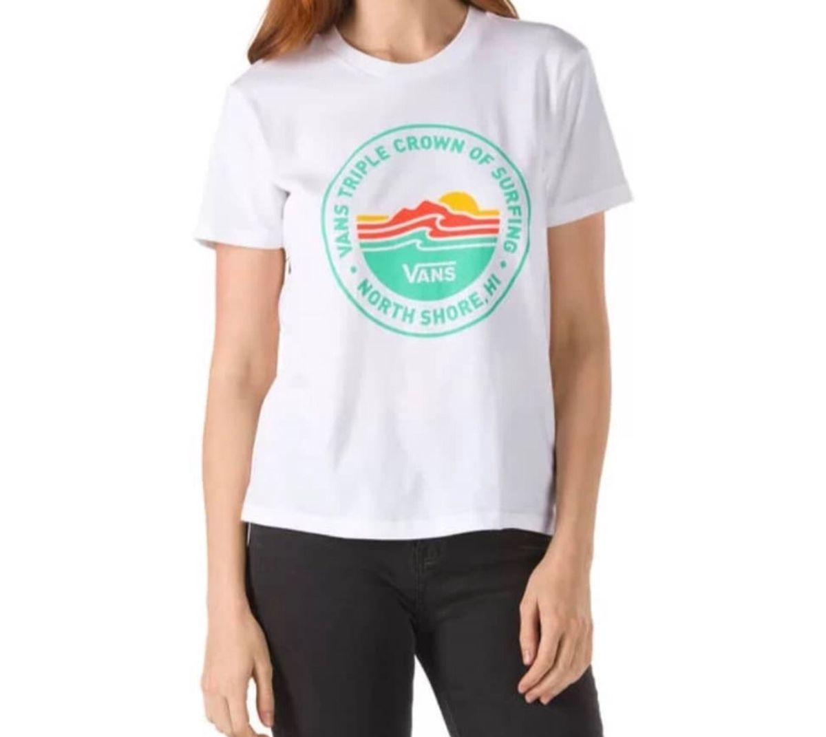 camiseta feminina vans