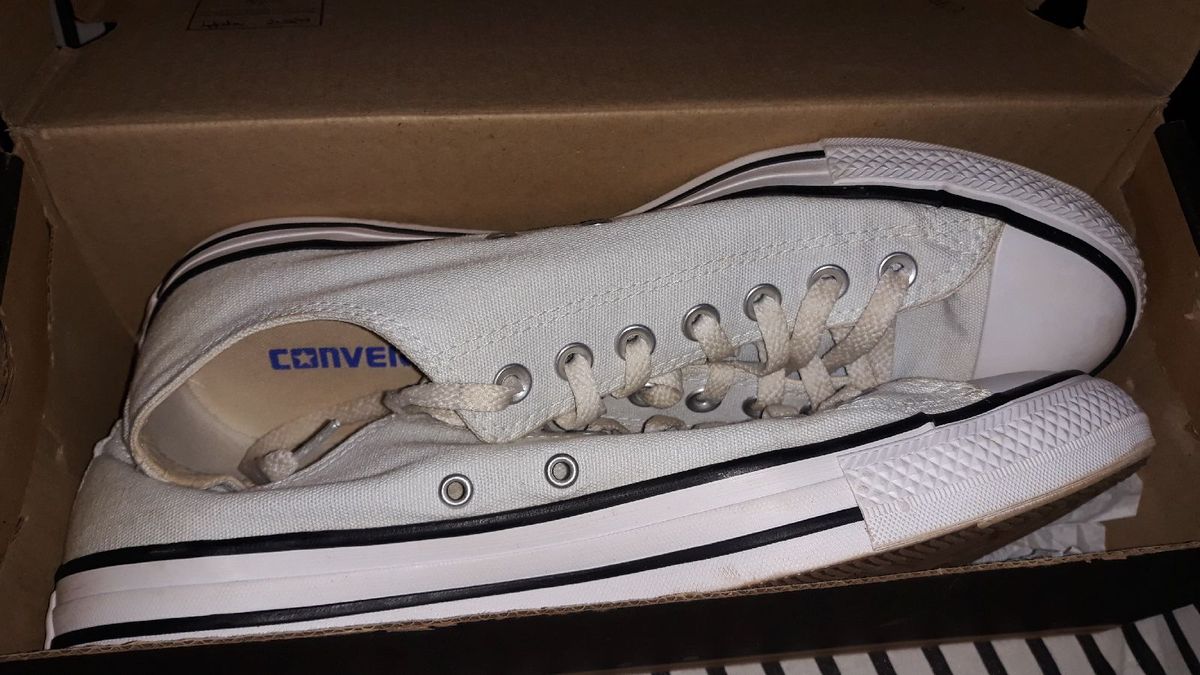 tenis all star cinza claro