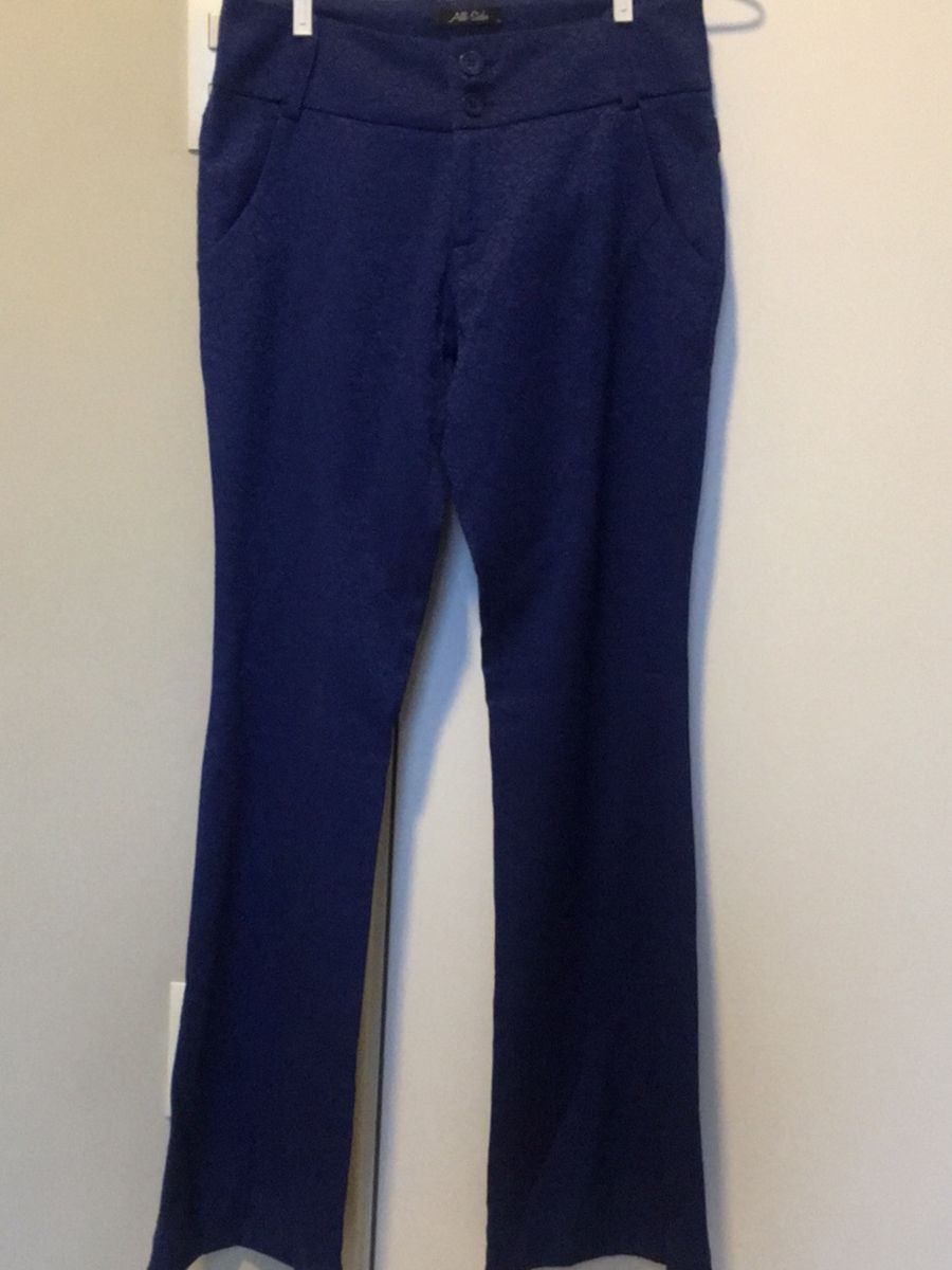 calça feminina azul royal