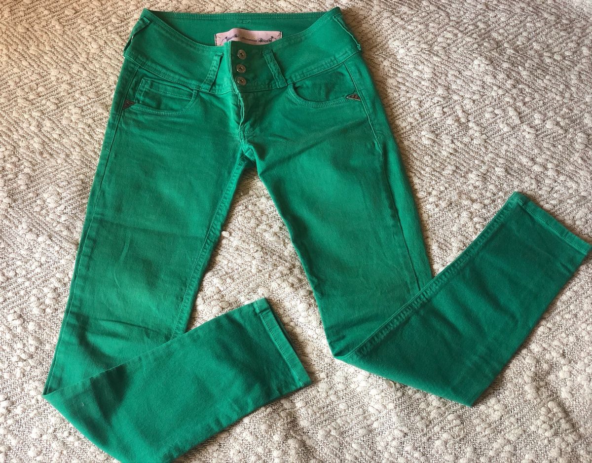 jeans verde