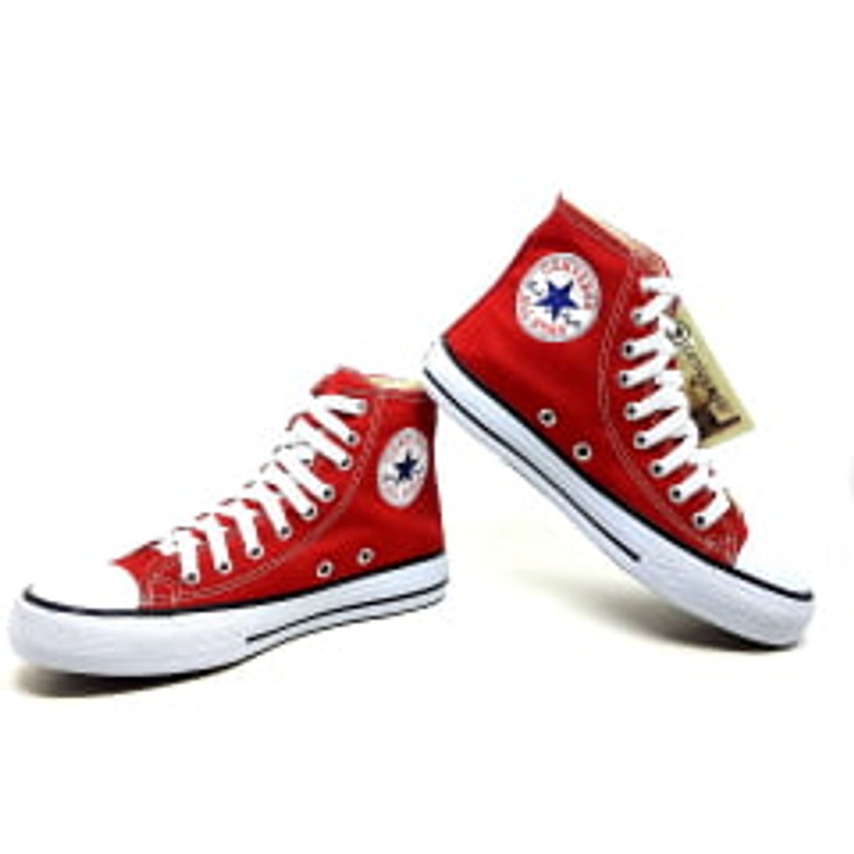 converse vermelho cano medio