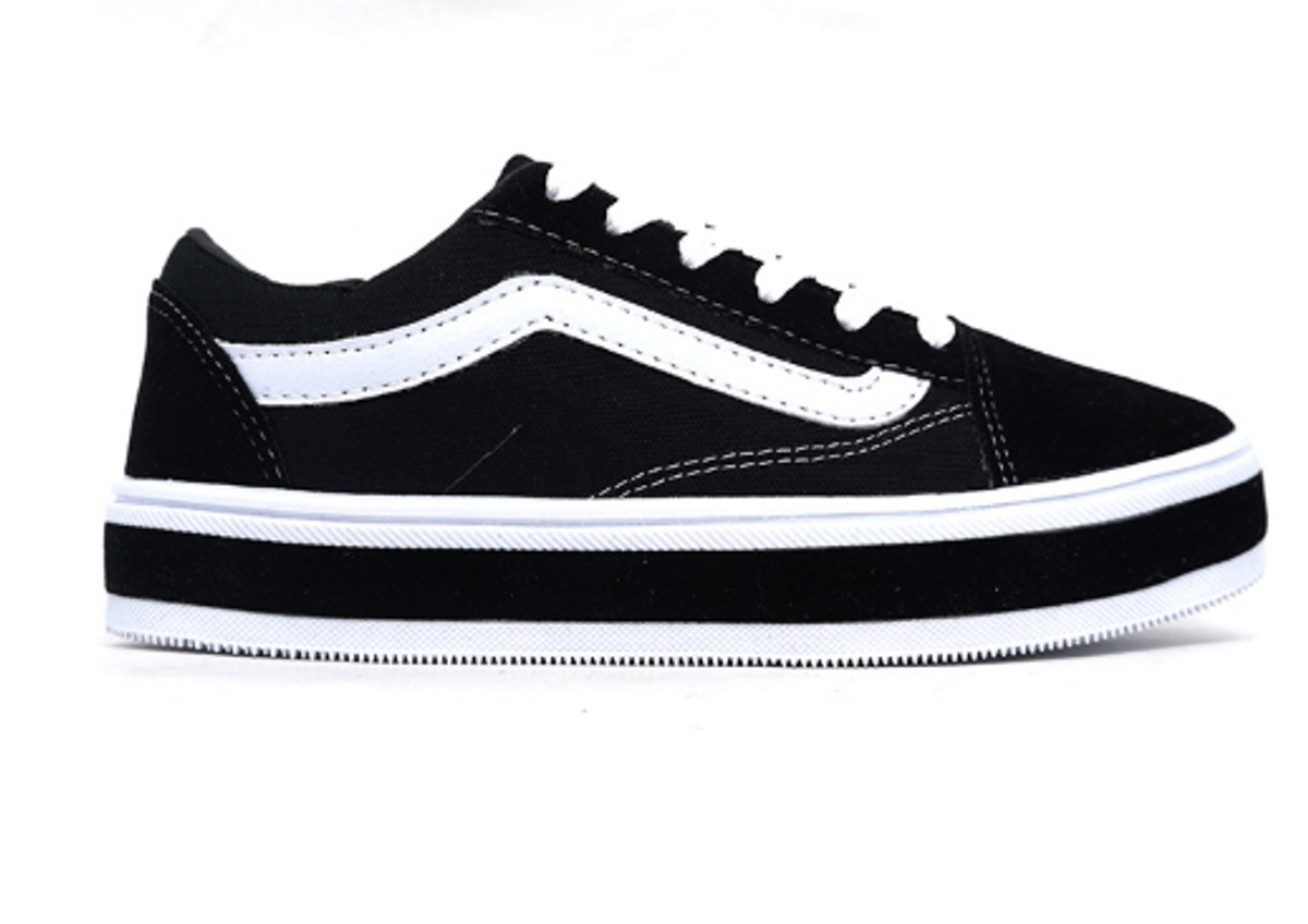 tenis vans old skool plataforma
