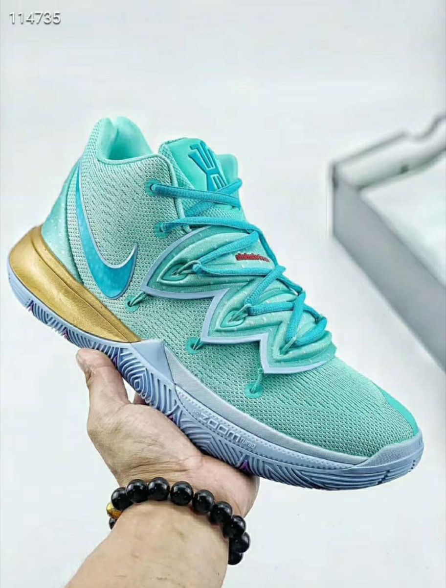 Jual Terlaris Sepatu Nike Kyrie 5 Rainbow Sole Premium Original