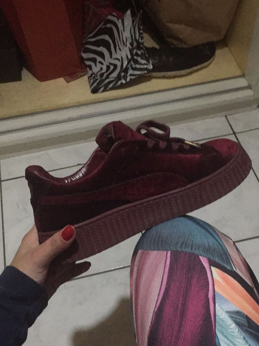 puma fenty roxo