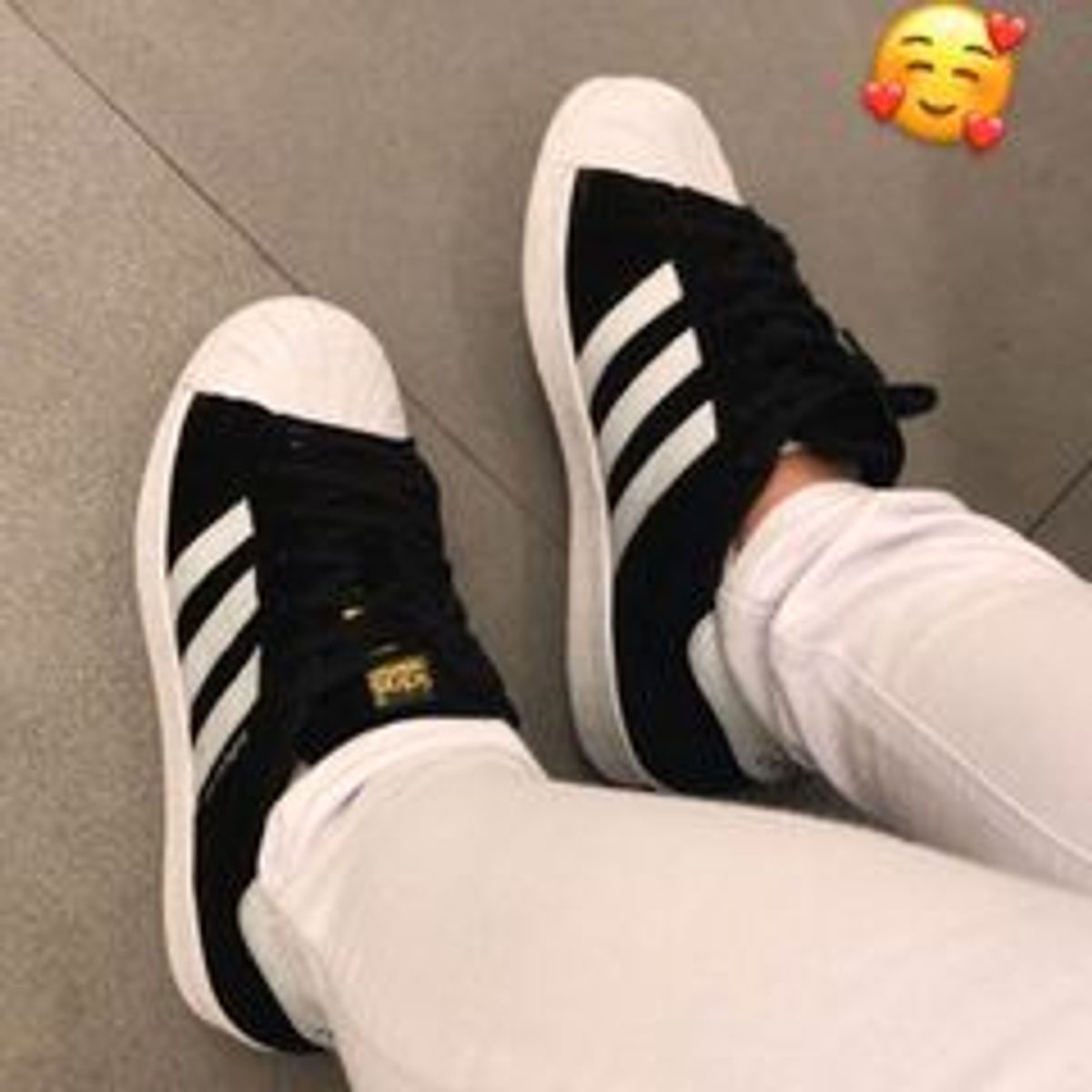superstar adidas preto