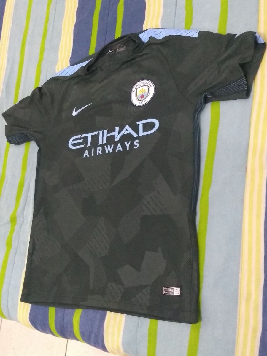 Camisa De Treino Do Manchester City 2017 Camisa Time Manchester City 2017 2018 Camisa Masculina Nike Usado 35747538 Enjoei