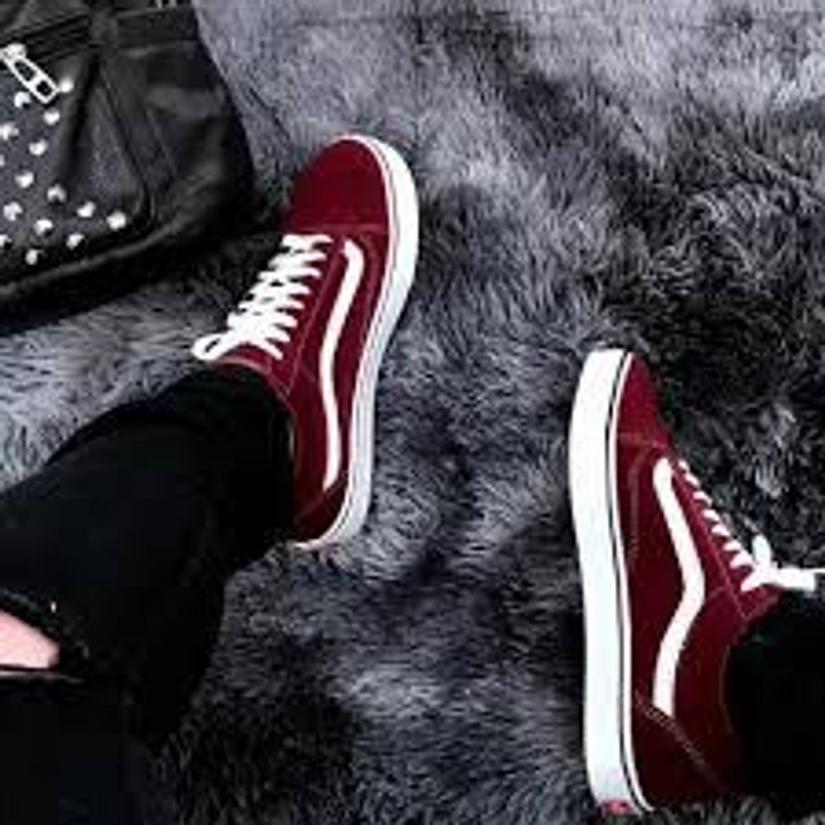 vans old skool bordo original