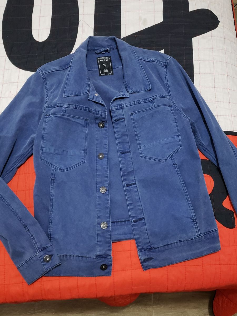 jaqueta jeans guess