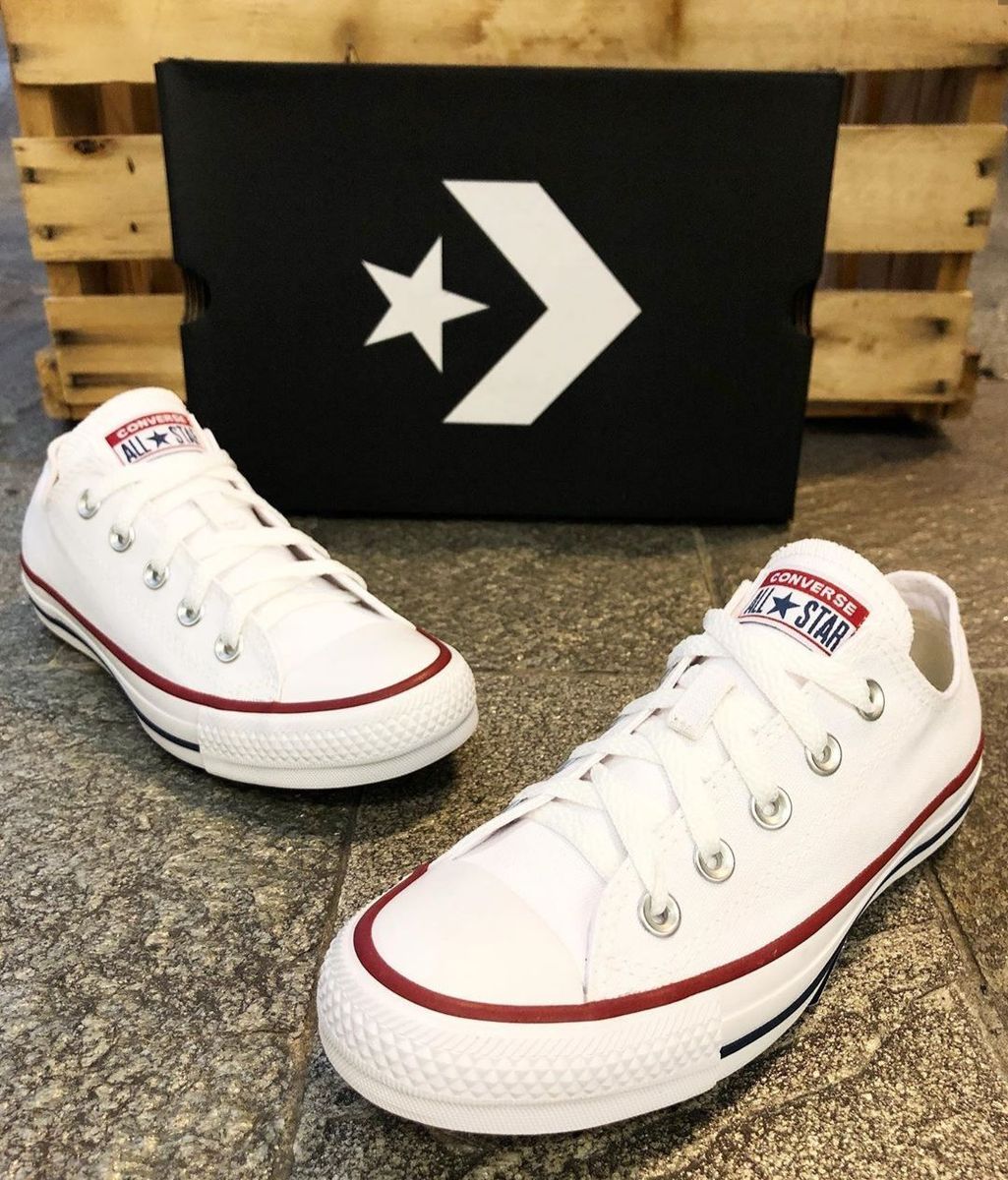 all star branco usado