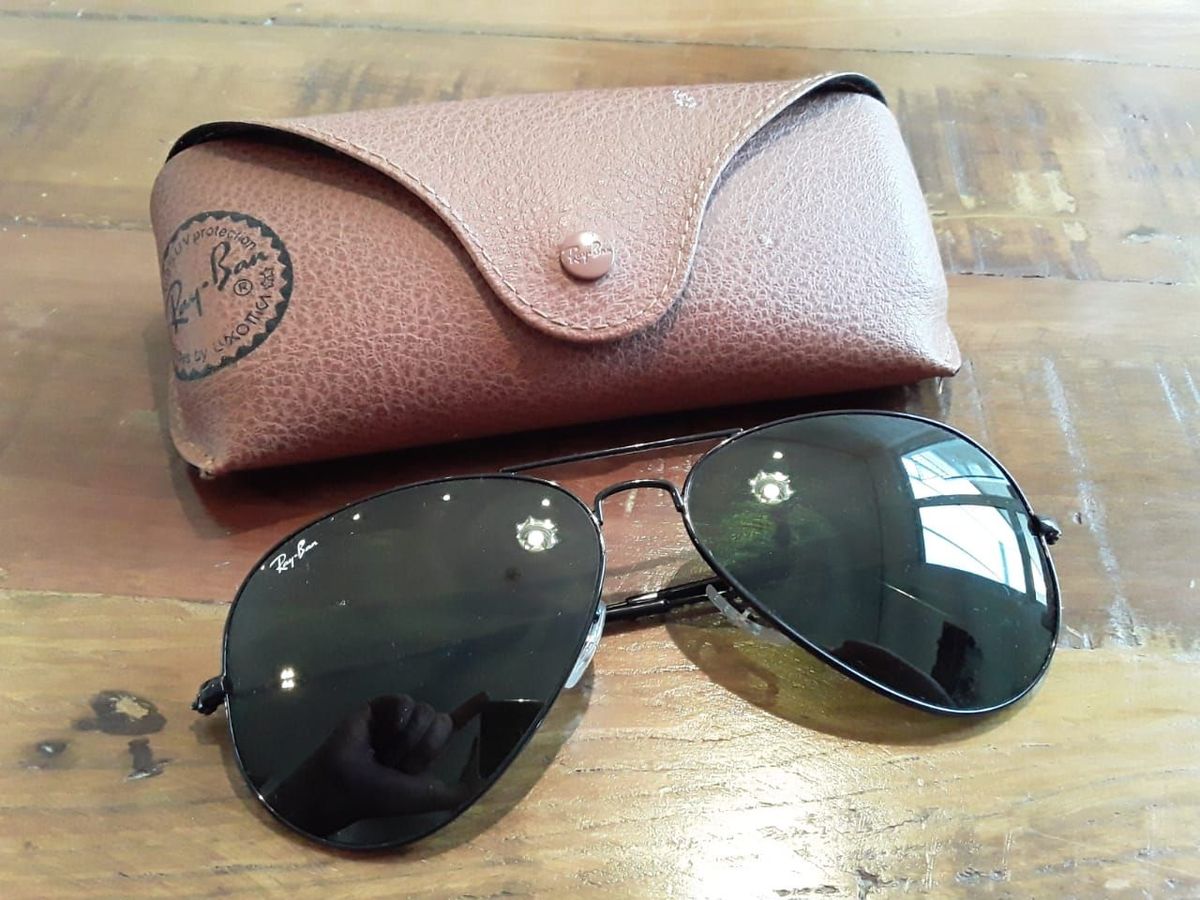 oculos ray ban aviator usado oculos ray ban aviator usado