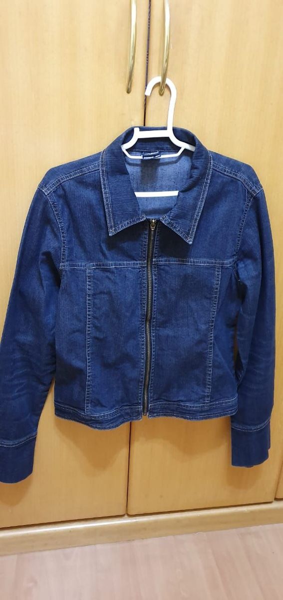 enjoei jaqueta jeans