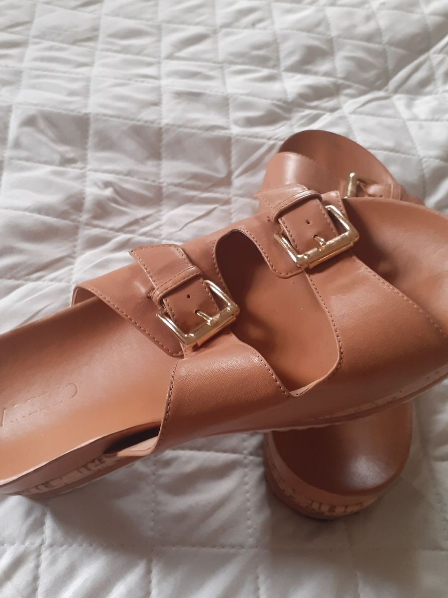 sandalia birken arezzo