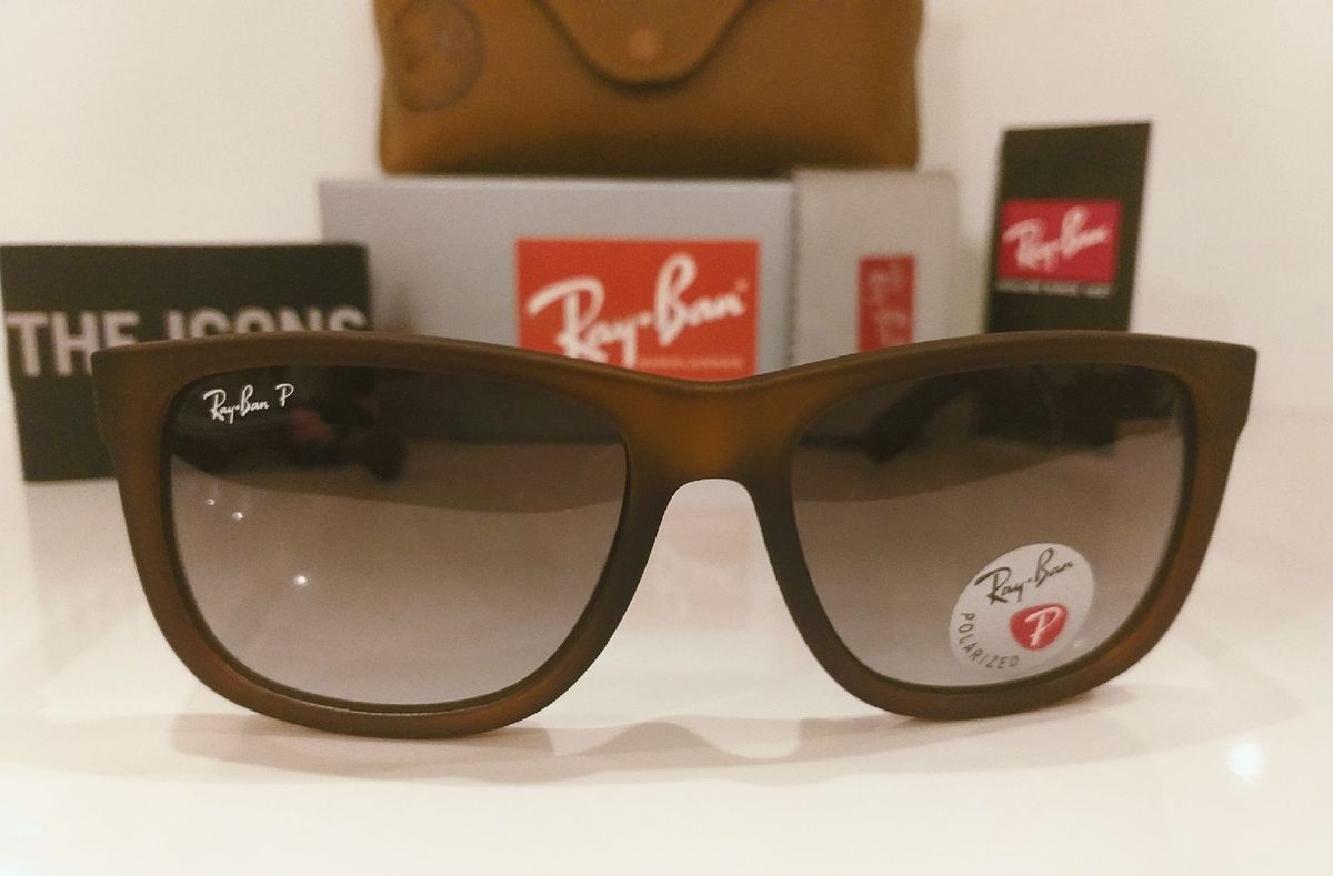 oculos ray ban justin 4165 polarizado oculos ray ban justin 4165 polarizado