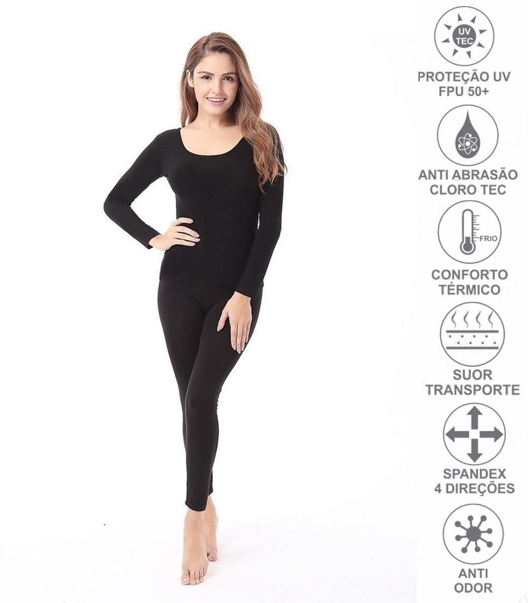 roupas termicas femininas para neve