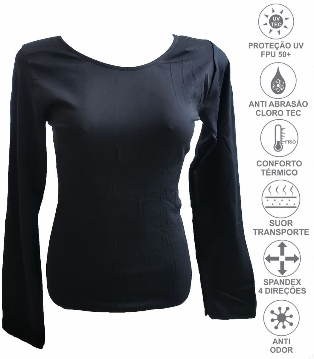 blusa feminina termica para o frio