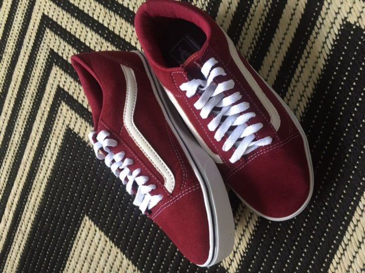 vans old skool bordo