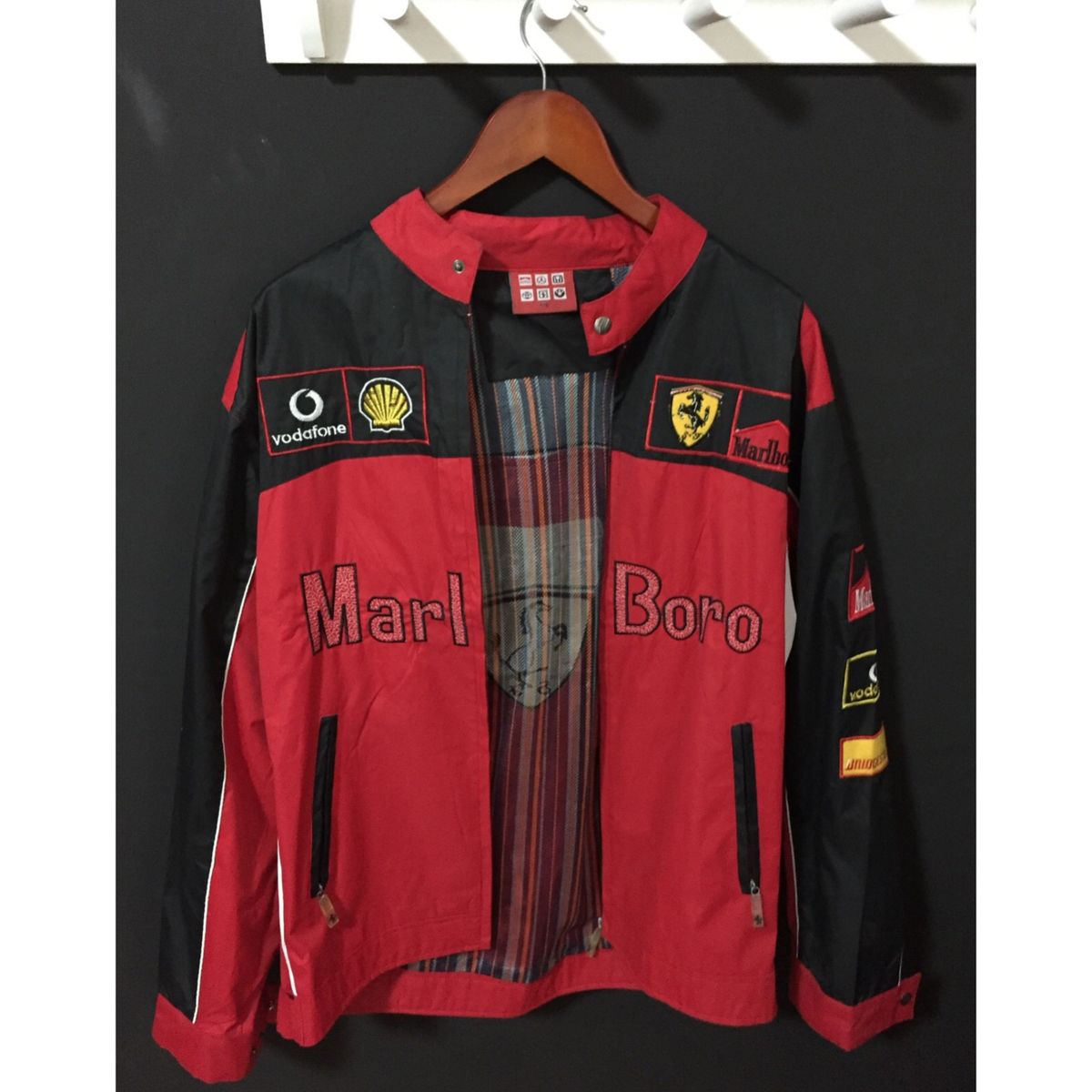 jaqueta da ferrari masculina