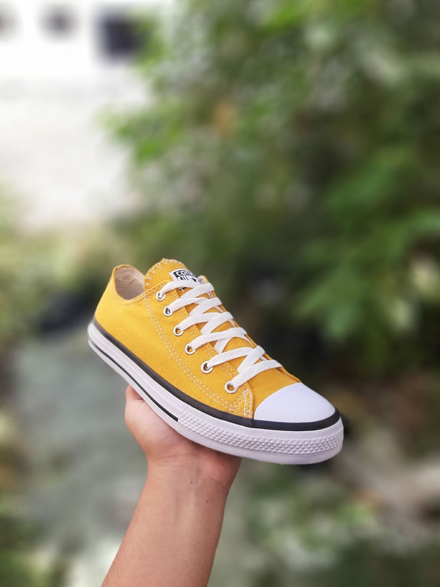 converse amarelo mostarda