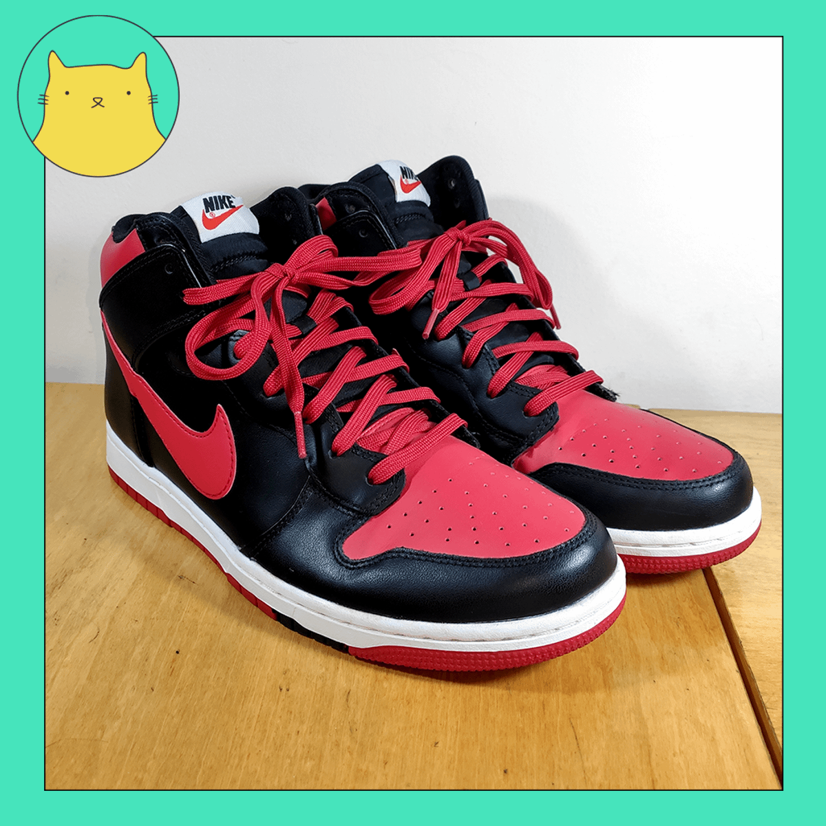 nike dunk high cmft bred