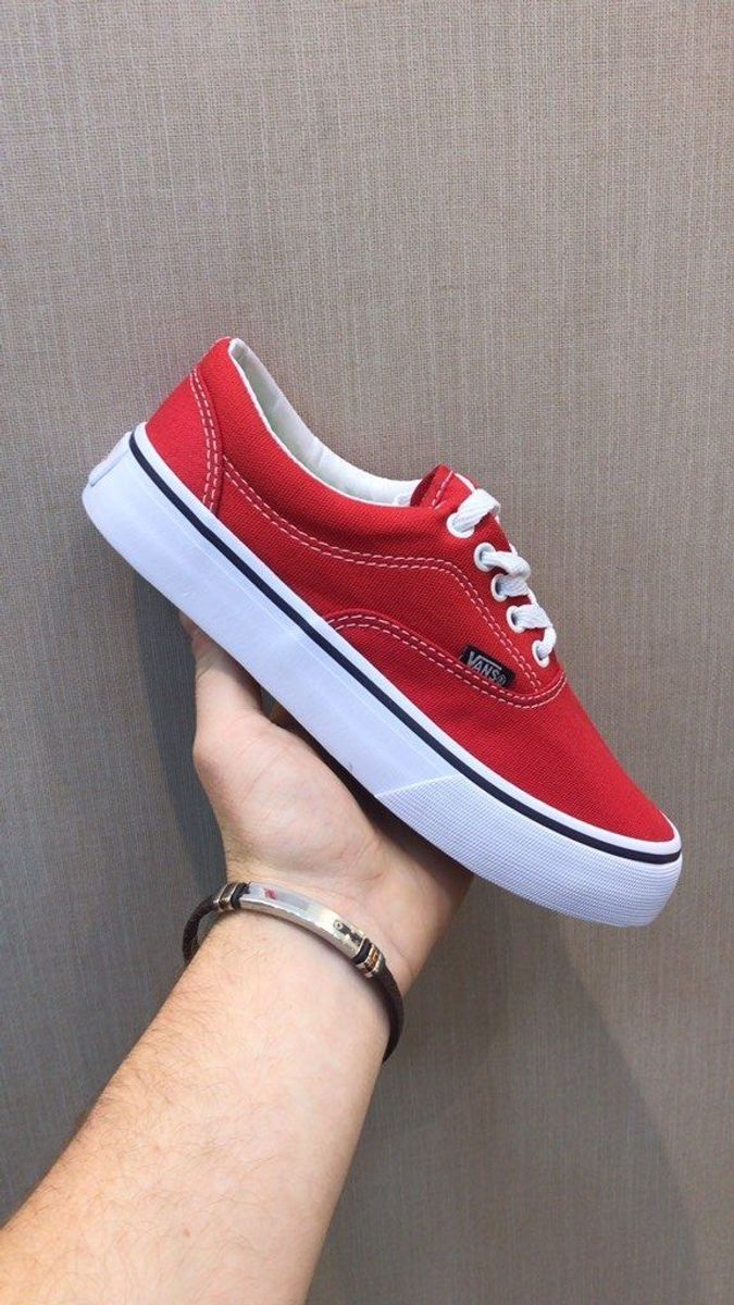 tênis vans authentic vermelho