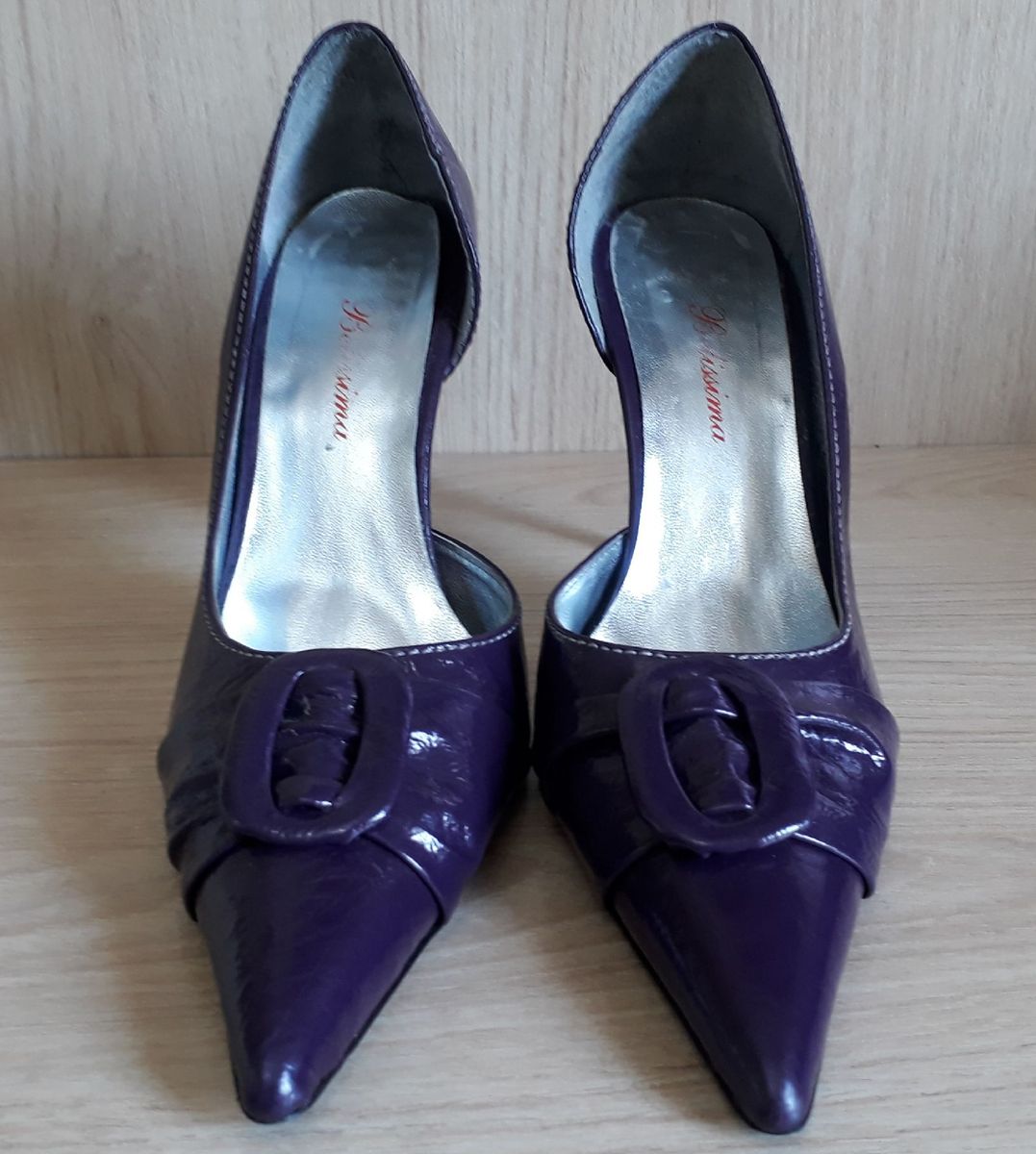 scarpin cor uva