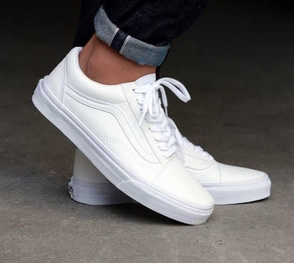 vans todo branco