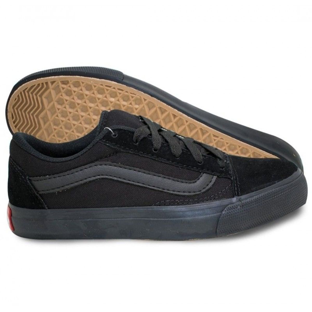 tenis vans feminino old skool todo preto