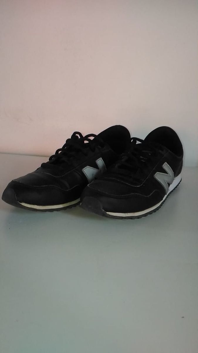 new balance x90 couro preto