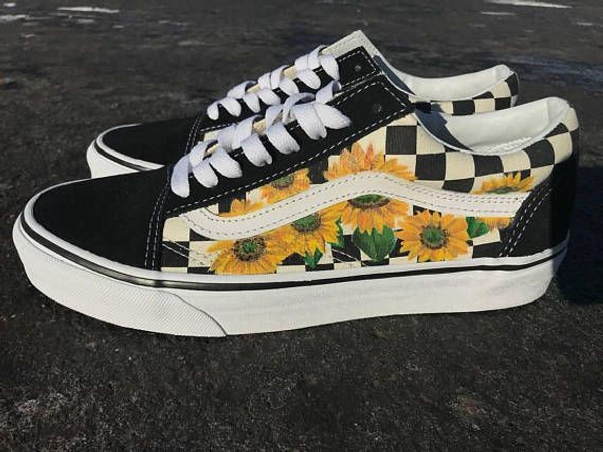 vans girassol old skool